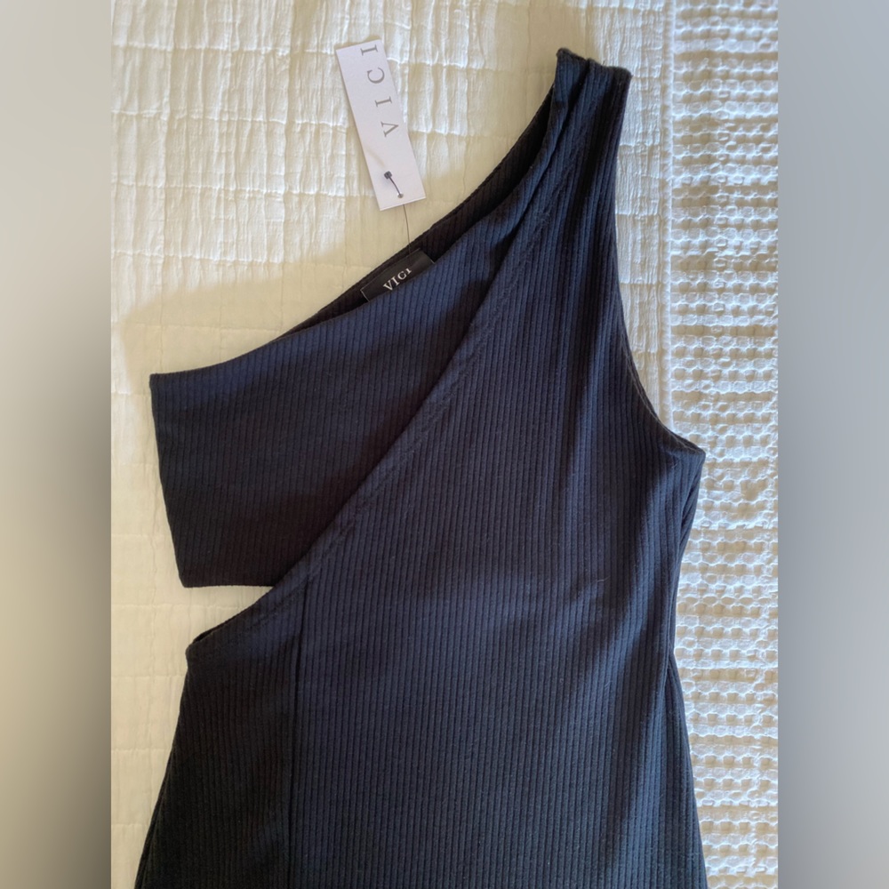 NWT Vici Black Midi Dress